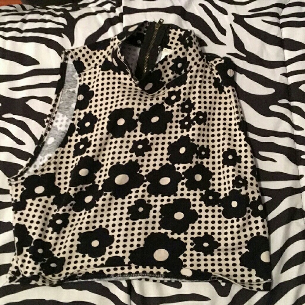 Crop Top And Skirt Set ( NWOT) - Picture 2 of 3